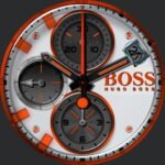 Hugo Boss White-Orange