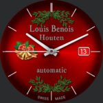 Louis Benois Red Christmas