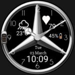 Mercedes Big Logo Watch
