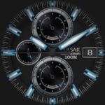 Pulsar Chronograph Blue Watch