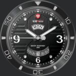 Kademan 681 Day Date Dual Calendar Sport Watch