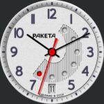 Raketa 2628 Red Dot Daydate Calendar C1984