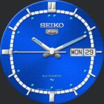 Seiko 5 Automatic With Faceted Crystal C1970s