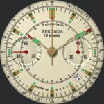 Sekonda Poljot Strela Chronograph C1970s