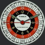 Timex Sprite Roulette Wheel Bulls Eye C1972