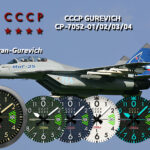 CCCP “Gurevich” CP-7052-01020304 (4in1) black-blue-green-white