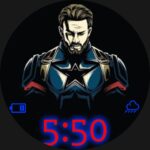 Captain America Digital Watch
