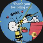 Snoopy thankyou Watch
