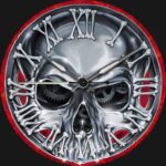 Axel Rudi Pell Skull Clock