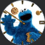 Coockie Monster Analog Watch