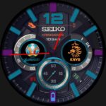 Seiko EURO2021 Choronograph Watch