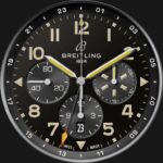 Breitling Super Avi B04 Chronograph GMT 46 P-51 MUSTANG black AB04453A1B1X1