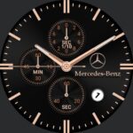 Mercedes Benz Chronograph Rose Gold Black