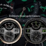 A. Lange & Sohne Zeitwerk Honeygold Lumen Ref. 142-055-B05-008 Oct. 2021