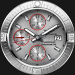 Breitling Transocean Chronometre Hd Silver Edition 3in1!!