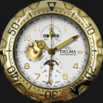 Delma Klondike 52601.680.6.012 Automatic Moonphase Watch Edition