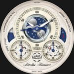 Montblanc Homeage To Nicolas Rieussec II Moonphase Limited Edition 3in1!!