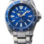 Seiko SE Save the Ocean Great White Shark Samurai SRPD23K1 with a Different Thin Bezel