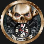 Bomberg Bolt-68 Automatic Skull Rider Hellgold U-Color Plasma Edition!!