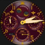 IWC Big Pilots Lewis Hamilton Big Pilots Watch Perpetual Calendar Bordeaux-Gold Edition