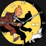 Tintin Running Analog Watch