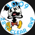 Scared Animated Mickey Mouse Watch