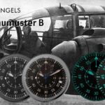 WatchAngels B-Uhr (B-Watch) Chronograph 2022 Caliber Sellita SW500 MPC Black, Stealth, Vintage, (3in1 face)