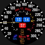 Speedometer Analogue Watch