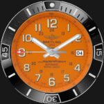 WDS Breitling Superocean Automatic 42 Orange Dial