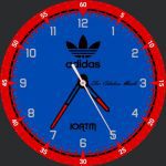 Adidas Clock Blue & Red
