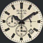Bulova Marine Star Chronograph (White & Black)