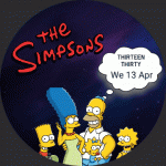 Cartoon Simpsons Crew