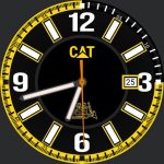 CAT Watch Black & Yellow