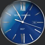 Dolce & Gabbana dg7 Blue