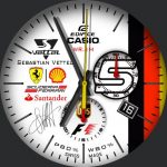 F1 Casio Edifice Vettel Edition