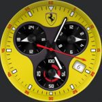 Ferrari Tachymeter Yellow No Bezel