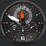 Grey & Orange Watch