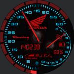 Honda Speedometer Black