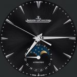 Jaeger Le Coultre Ultra Thin Moon Black