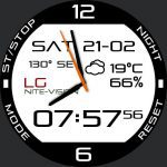 LG Nitevision Compass Stopwatch Indiglo