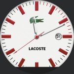 Lacoste White & Red