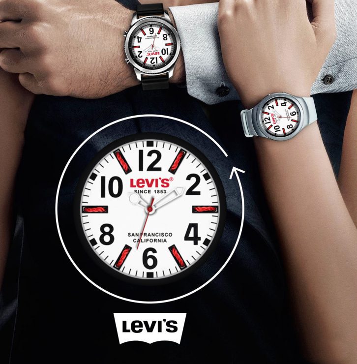 levis watches official website