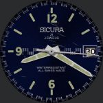 Sicura Vintage Look v5 DIM Setting and Midnight Date Rotation