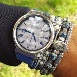 Ulysse Nardin Classic Dual Time (Blue White Silver Combo 2in1Blue-White/Black-Rose Gold)