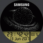 Animated Saturn Samsung Watch (Konig24 Design)